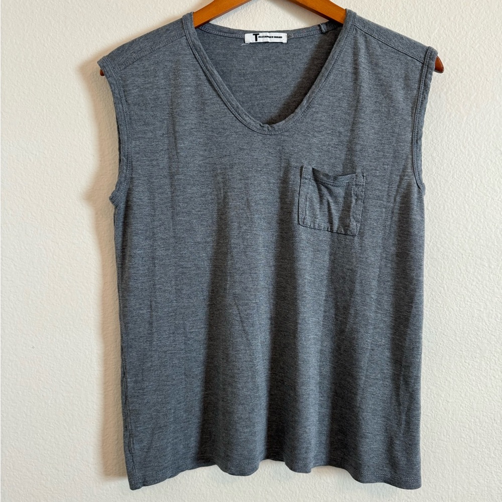 T by alexander wang Gray tank top